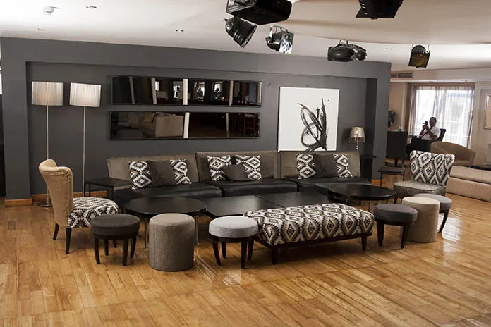 Lounge aboard the Jamila Nile Cruise Nile cruise